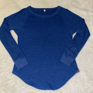Under Armour waffle knit long sleeve shirt